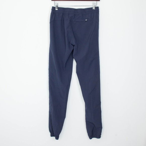 Backcountry Womens Navy Blue Jogger Pants Drawstring‎ Waist Casual Athleisure XS - Picture 7 of 10
